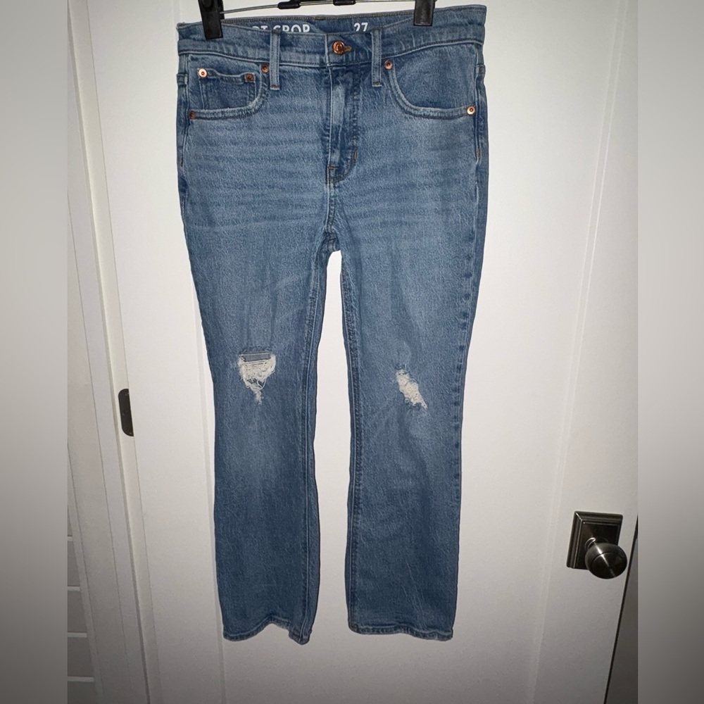 J.Crew Demi-boot crop jeans sz 27 EUC LN